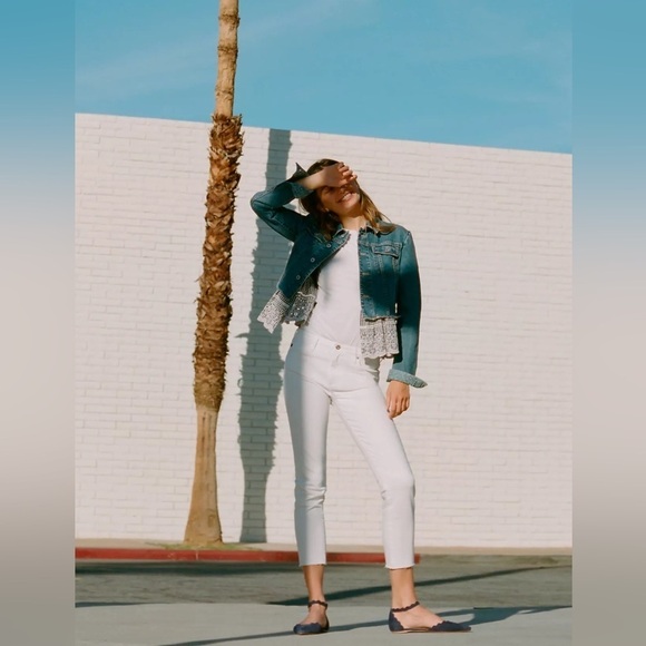 Ag Adriano Goldschmied The Stevie Mid-Rise Skinny Ankle denim Jeans Sz 28 - Picture 2 of 15